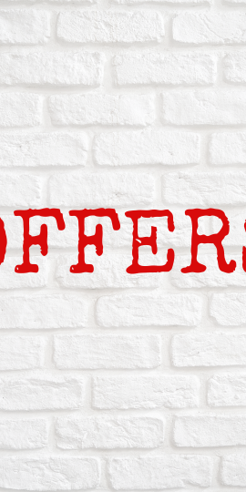Offers red